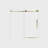 Breya Frameless Shower Door with Clear Tempered Glass, Stainless Steel Wheels and Water-Blocking Strip-123044258-123044260