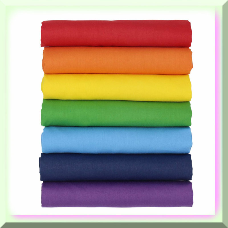 Rainbow Bliss 7-Piece Bundle 45cm x 50cm