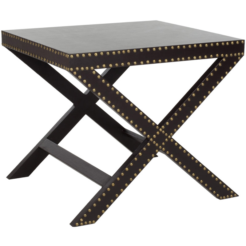Nara End Table, Charcoal