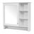 Wall-Mount 2-In-1 Mirror Cabinet With Adjustable Shelf, Accent Cabinet-1600482764