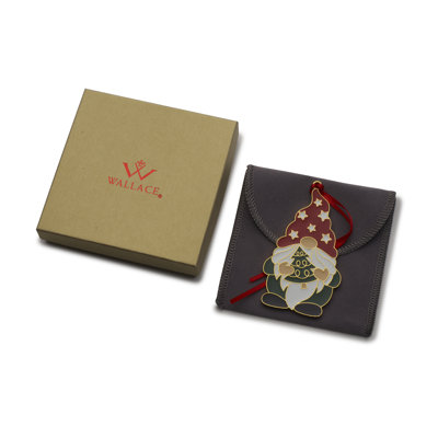 Wallace 2024 Gold-Plated & Enameled Wonders of Christmas, 15th Edition