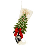 Festive Tree Stocking - 24 X 8 Inches