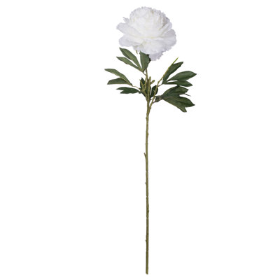 Faux tissu pivoine