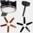 52" Modern Ceiling Fan with Lights and Remote, Black Ceiling Fan with Reversible Blades-2139063028-2139063029