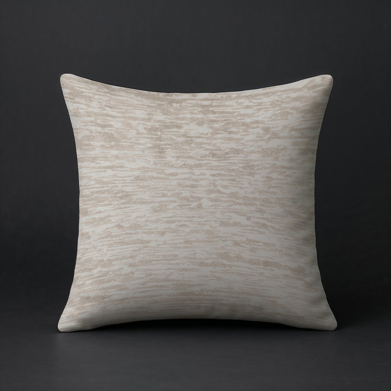 Coussin décoratif intérieur et extérieur Modern, Carré 16 po, Gris