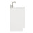 Hamlet 37'' Single Bathroom Vanity with Carrara Marble Top-252106546