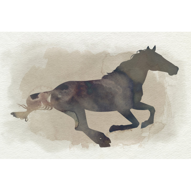 Galloping I by Grace Popp - Painting, Wrapped Canvas, 81 cm H x 122 cm W