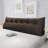 Sit-up Back Comfort Velvet Headboard Wedge Reading Pillow Triangular Backrest Back Support-56420204-56420207