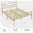 Delaenie Metal Platform Bed-2042384839-2054977487