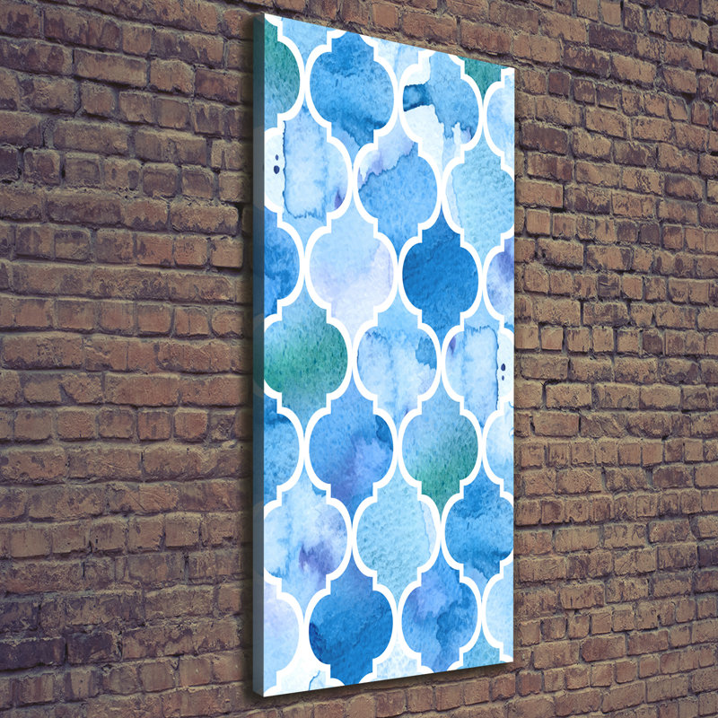 Moroccan Background - Wrapped Canvas Print