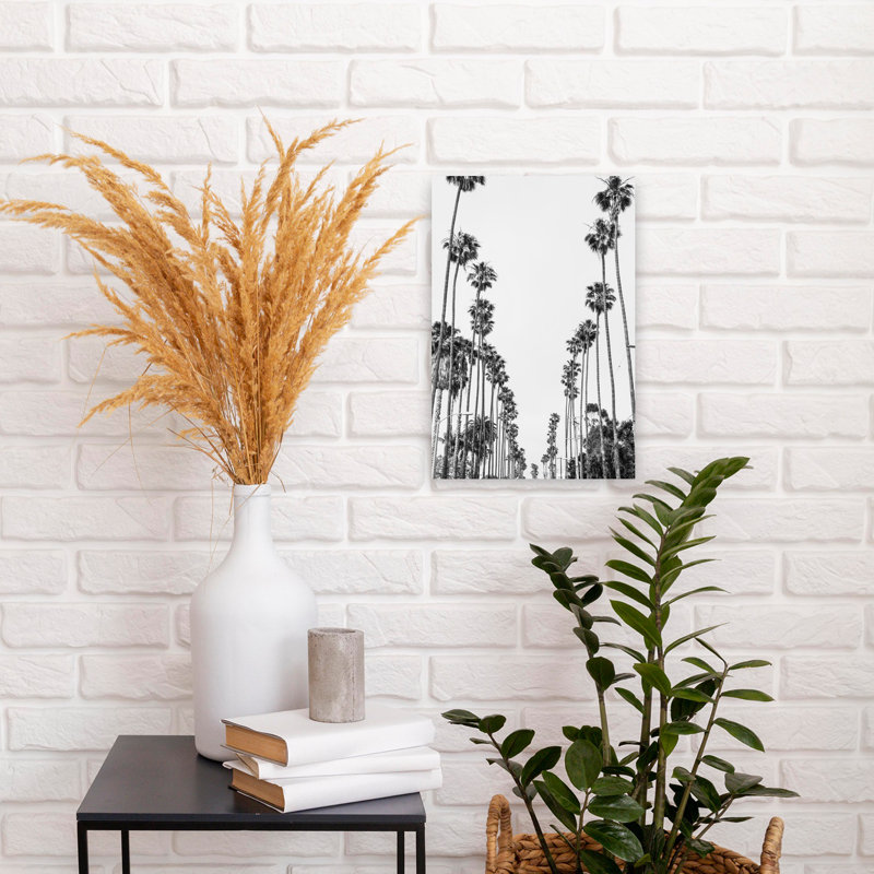 Art contemporain abstrait Palm Alley, H 18 po x l 12 po