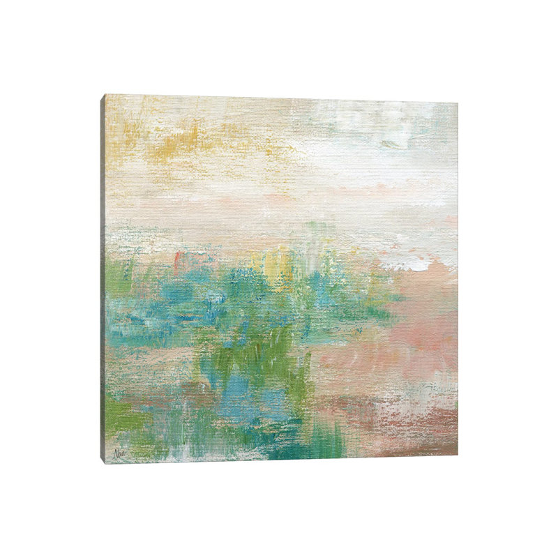 Sea Foam I 1 Piece Painting on Canvas, 66.04 cm H x 66.04 cm W x 1.91 cm D, Wrapped Canvas