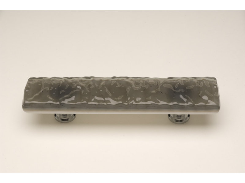 Glacier Bar / Handle Pull, Silver Grey, Polished Chrome