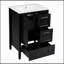 24"Freestand Bathroom Vanity With Soft-Closing Drawers