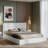 Cameron King Low Profile Bed Gray-119024687-101106169