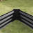 Raised Garden Bed Kit - Metal Raised Bed Garden 7.6X3.7X0.98Ft For Flower Planters, Vegetables Herb Black-1956348340-1956348339