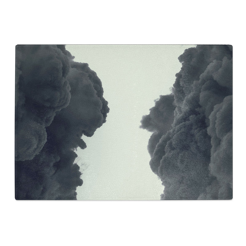 Between the Clouds Chopping Board, 0.4cm H x 28.5cm W x 39cm L