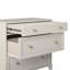 Commode 2 tiroirs avec bureau coulissant