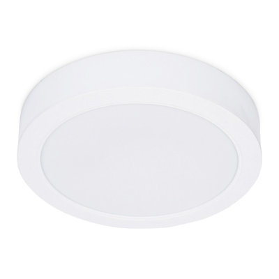 Clementie Plastic LED Flush Mounted Sconce
