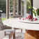 Round Dining Table With Lazy Susan Turntable Eco-Friendly And Scratch-Resistant For Dining Room Kitchen 6-8