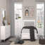 Commode 5 tiroirs avec pieds en métal