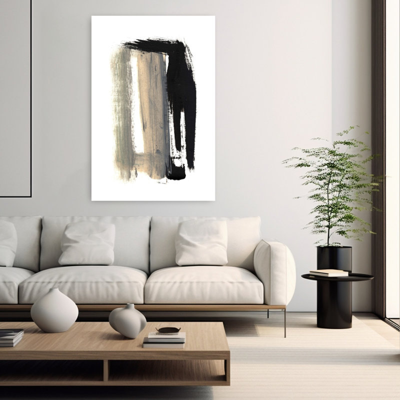 Art contemporain contemporain abstrait, H 60 po x l 40 po