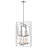 Iniguez 8 - Light Steel Dimmable Square / Rectangle Chandelier-1501542480