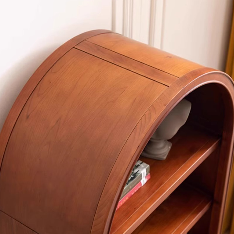 Bibliothèque classique en bois massif