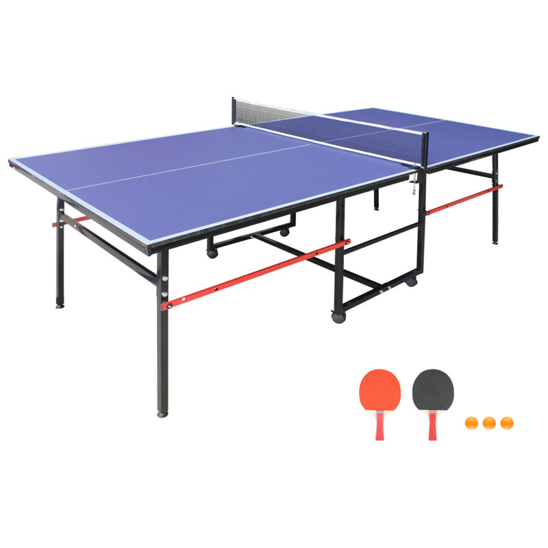Table de ping-pong pliable et portable, H 29,92 po x l 48,03 po x P 96,06 po