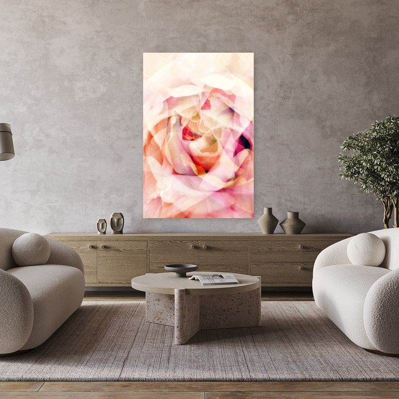 Art mural contemporain contemporain, H 48 po x l 32 po