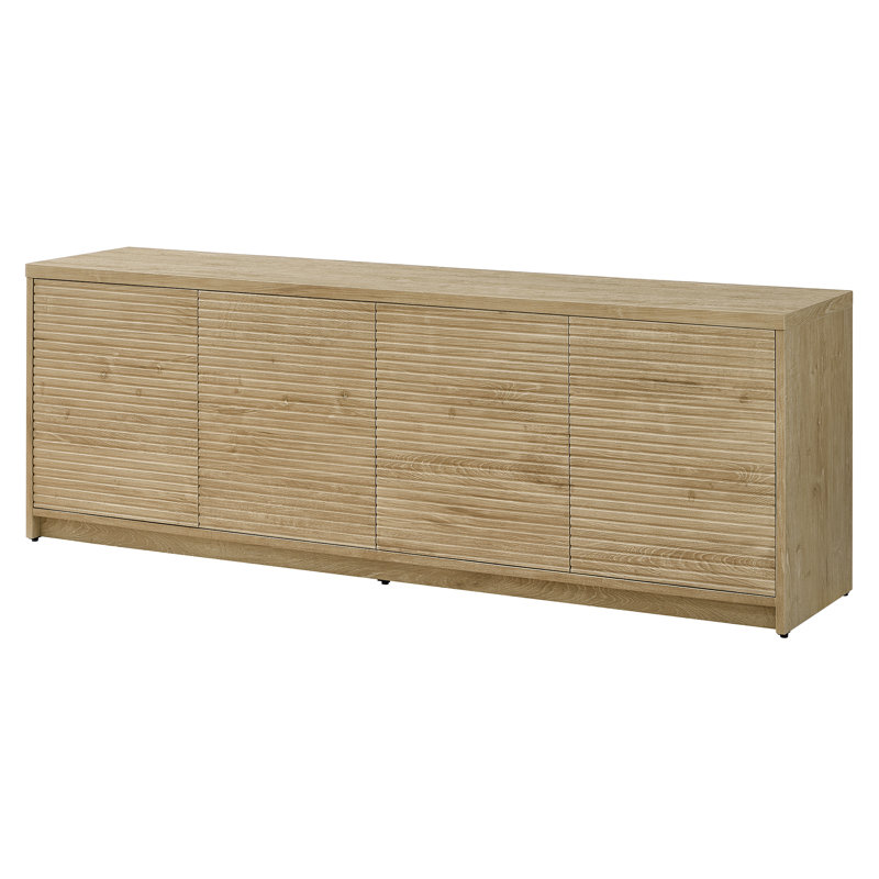 Amberg TV Stand for TVs up to 78", Natural
