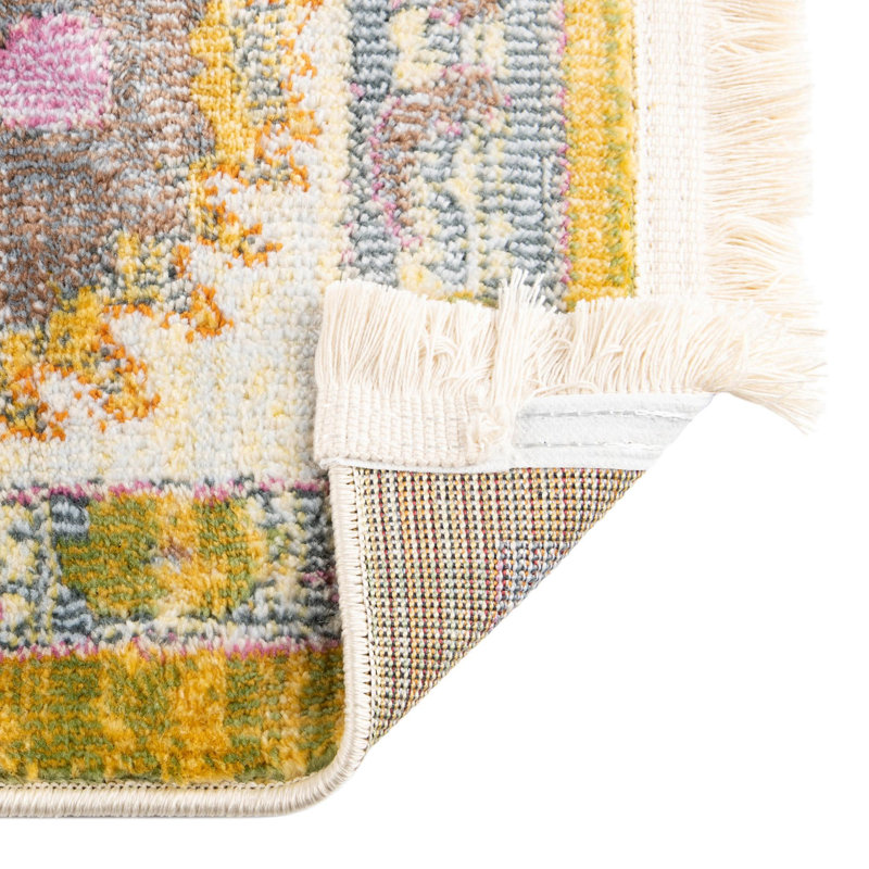 Ikat Indoor Rug, Rectangle 5'5" x 8'