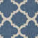 Kenny Hooked Navy/Beige Indoor/Outdoor Rug