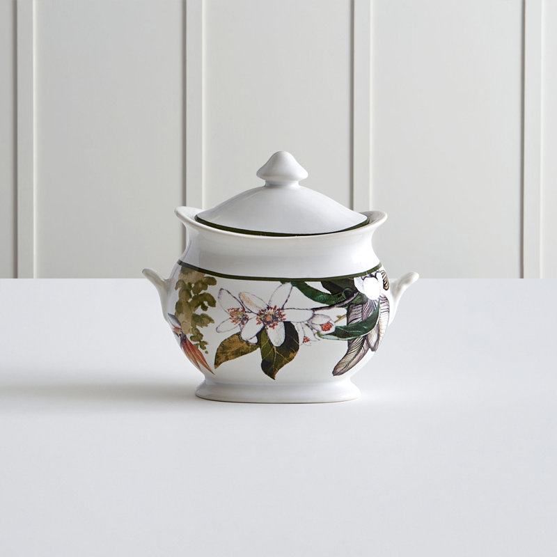 Checketts Sugar Bowl with Lid
