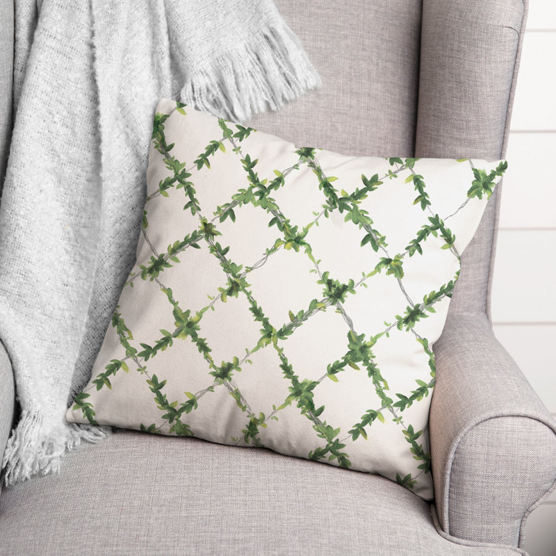  Floral Throw Pillow