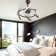 Ludovico 24" DIY Shape Adjustable Ceiling Fan with Lights Remote and APP Control