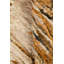 Tapis vintage en laine noué à la main beige et brun Mid-Century Vintage