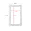 Miroir pleine grandeur rectangulaire en bois massif-2075756833