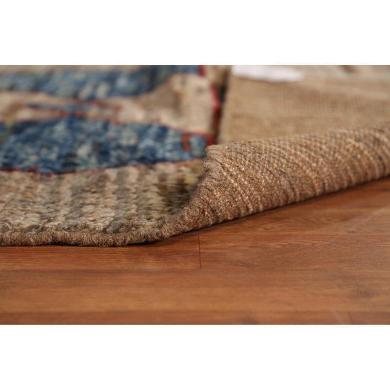 Tapis à motif géométrique oriental marocain 7 x 10