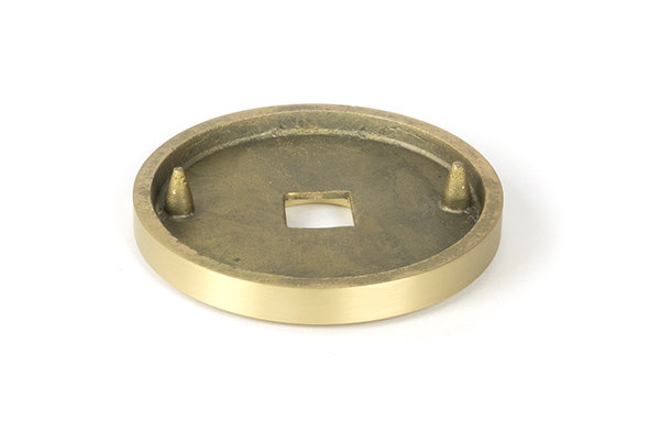 Brompton Single Dummy Door Knob , Satin Brass