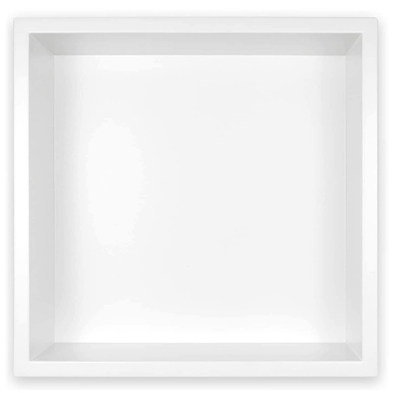 Tileless Shower Niche White
