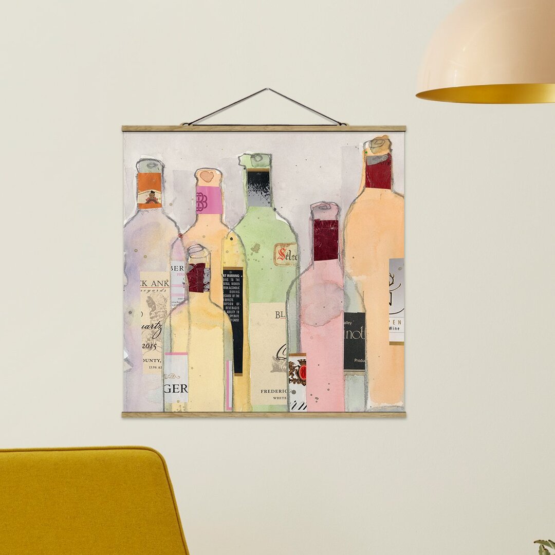 Wandbild Wine Bottles I