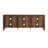 Essential 70" Rustic Wood TV Stand - Rustic Oak