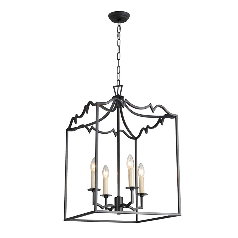 4 - Light Dimmable Empire Chandelier