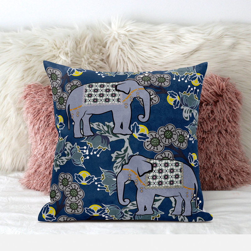 Coussin 26 x 26, Gris te bleu