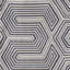 Ensemble de canapé modulaire 4 pièces avec repose-pieds Cambia, gris, 6 coussins