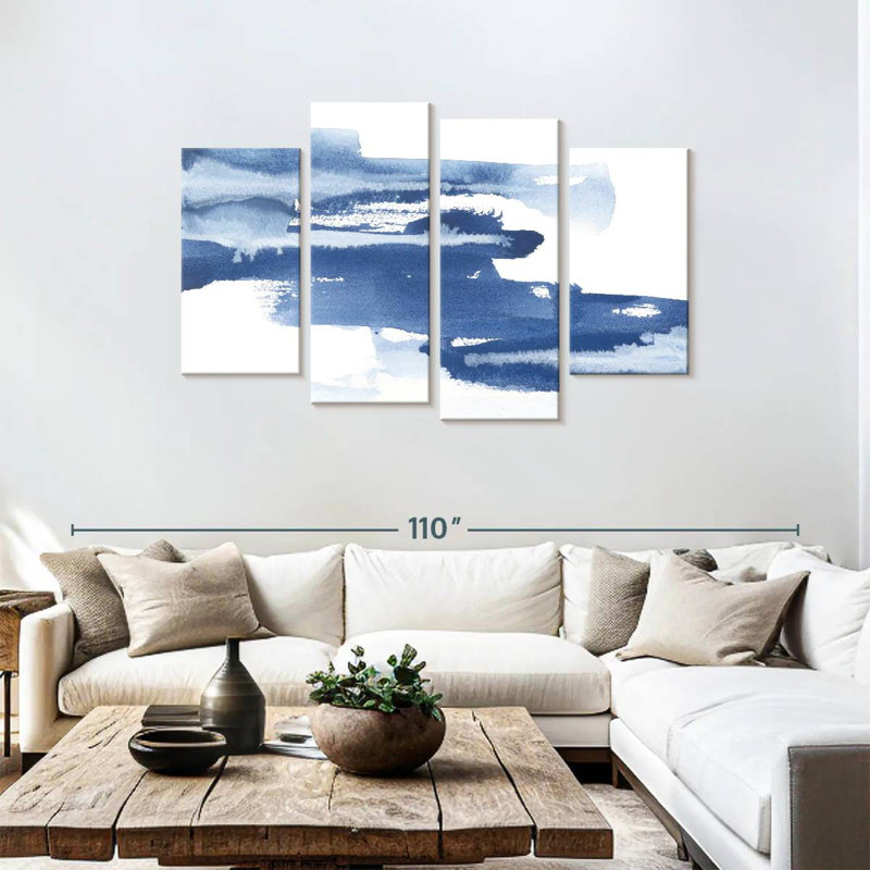 Avery Classic Blue, 48" H x 75" W