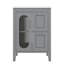 Meuble-lavabo 24 po avec tablette intérieure réglable, 2 tiroirs et une porte-2057315359