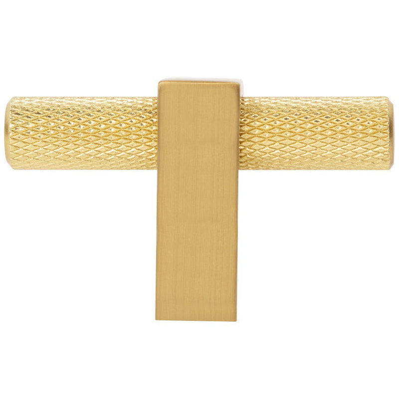 Larkin 3 Bar Knob, Brushed Gold