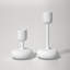 Juba 2 Piece Juba Small Metal Candlestick Set